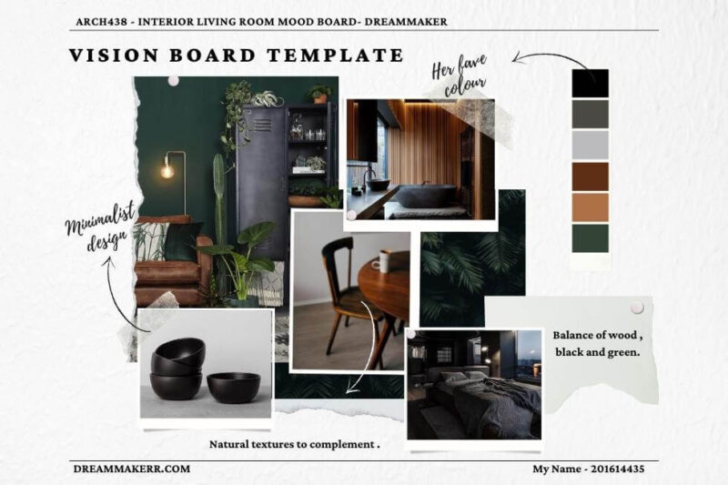 13 Printable Vision Board Templates To Use Straight Away