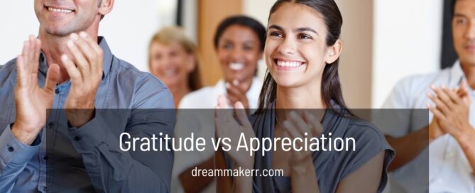 Gratitude vs Appreciation